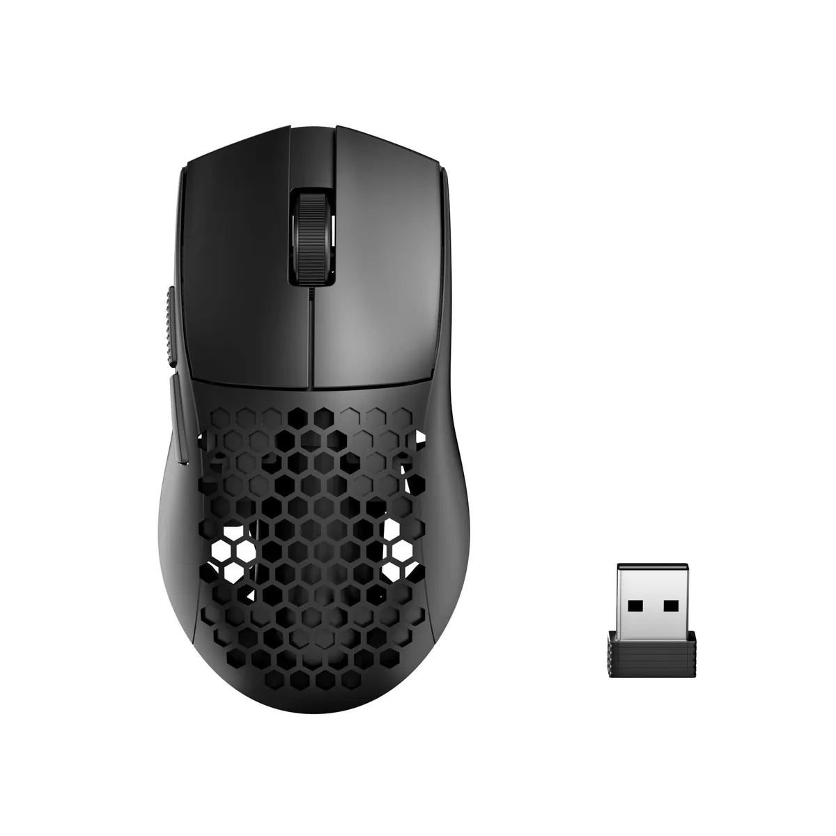 No Sew No Sew M725 Honeycomb Wireless Gaming Mouse 49g 8000 DPI Bluetooth 5.1 Black — product photo