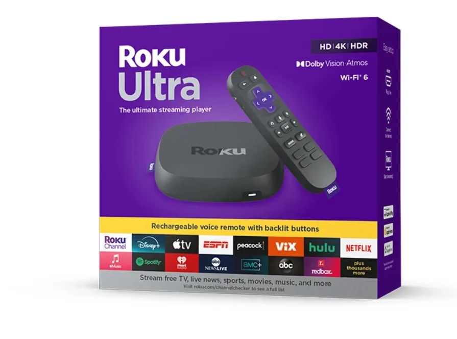 Roku Roku 4850R Ultra 2024 media player — product photo