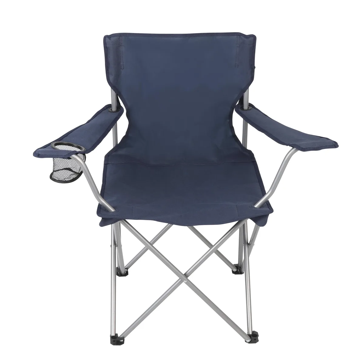 Ozark Trail Ozark Trail Quad Folding Camp Chair Dark Blue — product photo