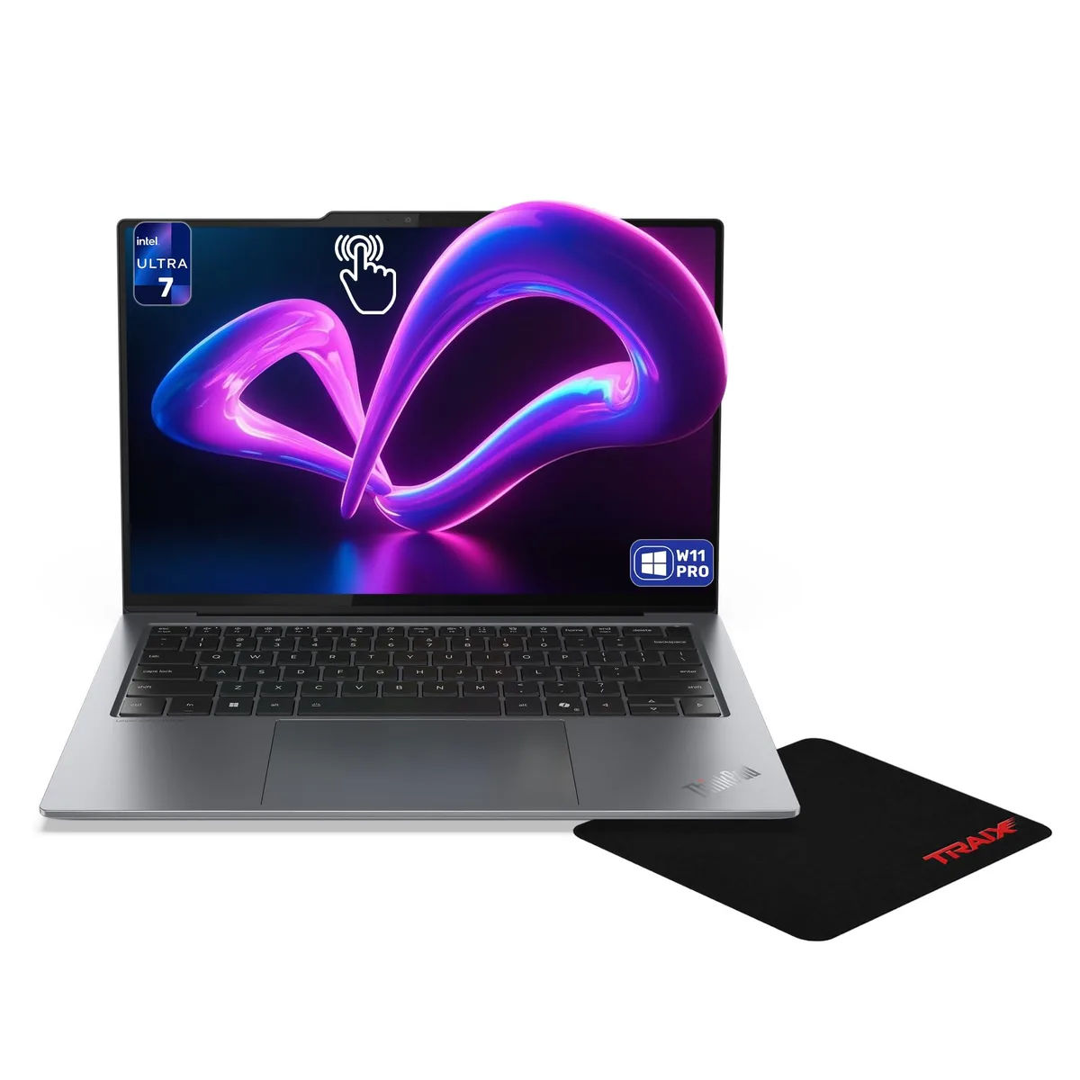 Lenovo Lenovo ThinkPad X9-14 Aura Gen 1 laptop, Ultra 7 258V, 32 GB LPDDR5X, 2 TB, 14" 2.8K OLED touch, 120 Hz, Grey — product photo