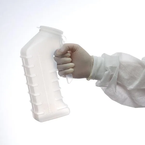 Dealmed Dealmed Male Urinal With Cover Translucent 1000 Cc 781148 — product photo
