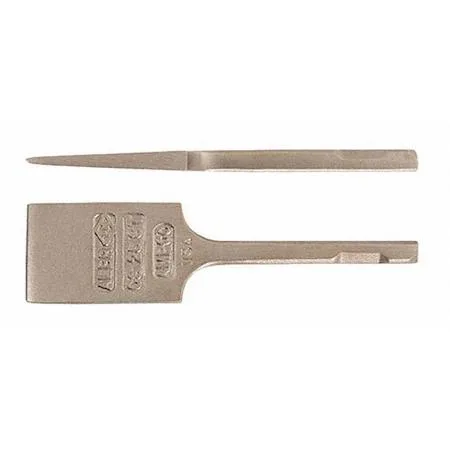 Ampco CS-22-ST pneumatic scaling chisel, .5 in shank, 1-1/4 in flat tip, bronze finish