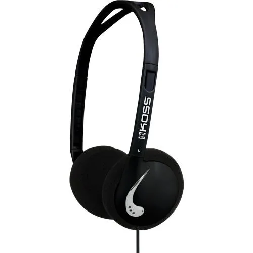 Koss Koss KPH25K on-ear headphones, 32 ohms, 80–20000 Hz, 94 dB, 4 ft cord, 3.5 mm plug — product photo