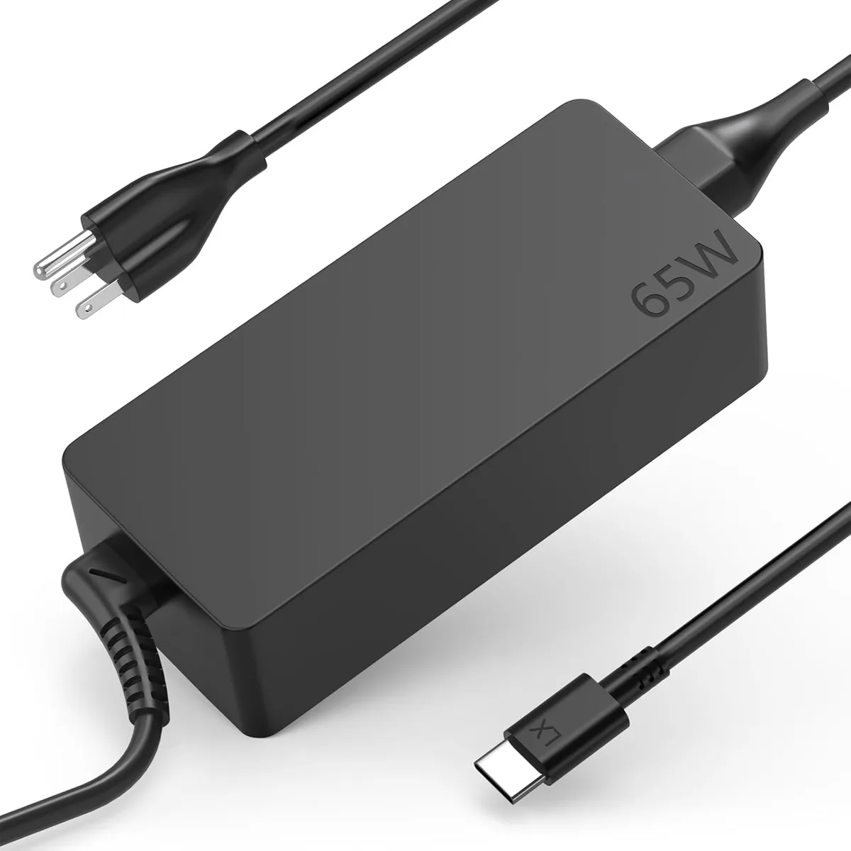 PISKEKAT PISKEKAT 65W USB-C Lenovo Charger ThinkPad T480s T580s T490 E480 E580 — product photo