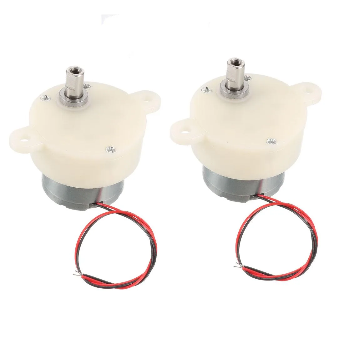 Unique-Bargains Unique-Bargains DC 6V 5RPM High Torque Deceleration Motor 2PCS — product photo