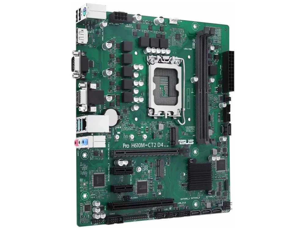 ASUS ASUS PRO H610M-CT2 D4-CSM-SI Intel motherboard — product photo