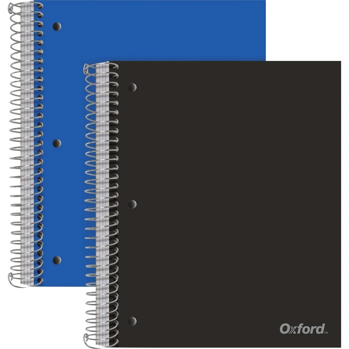 TOPS TOPS 10387 5-Subject Wire-Bound Notebook 2/Pack 200 Sheets 10.5" x 8.5 — product photo