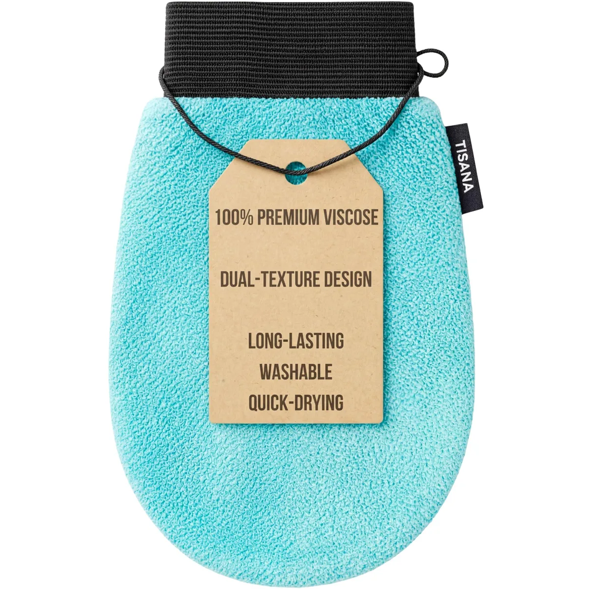  Tisana Exfoliating Glove Blue 1 Pack — product photo