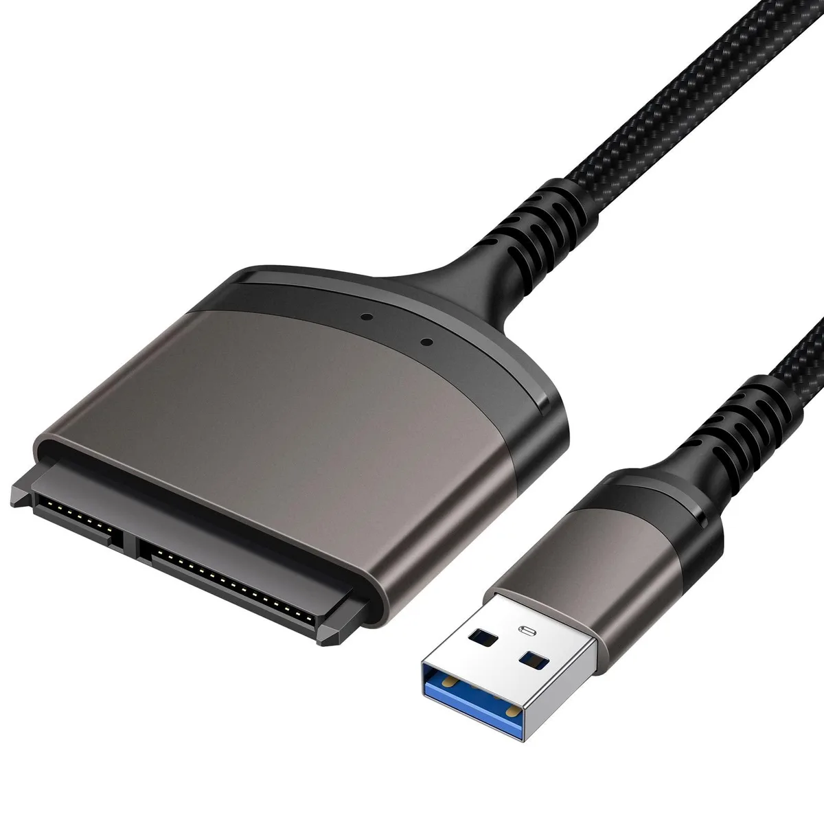 ULXUUUN E55 SATA to USB 3.0 Adapter Cable 9 Inchs — product photo
