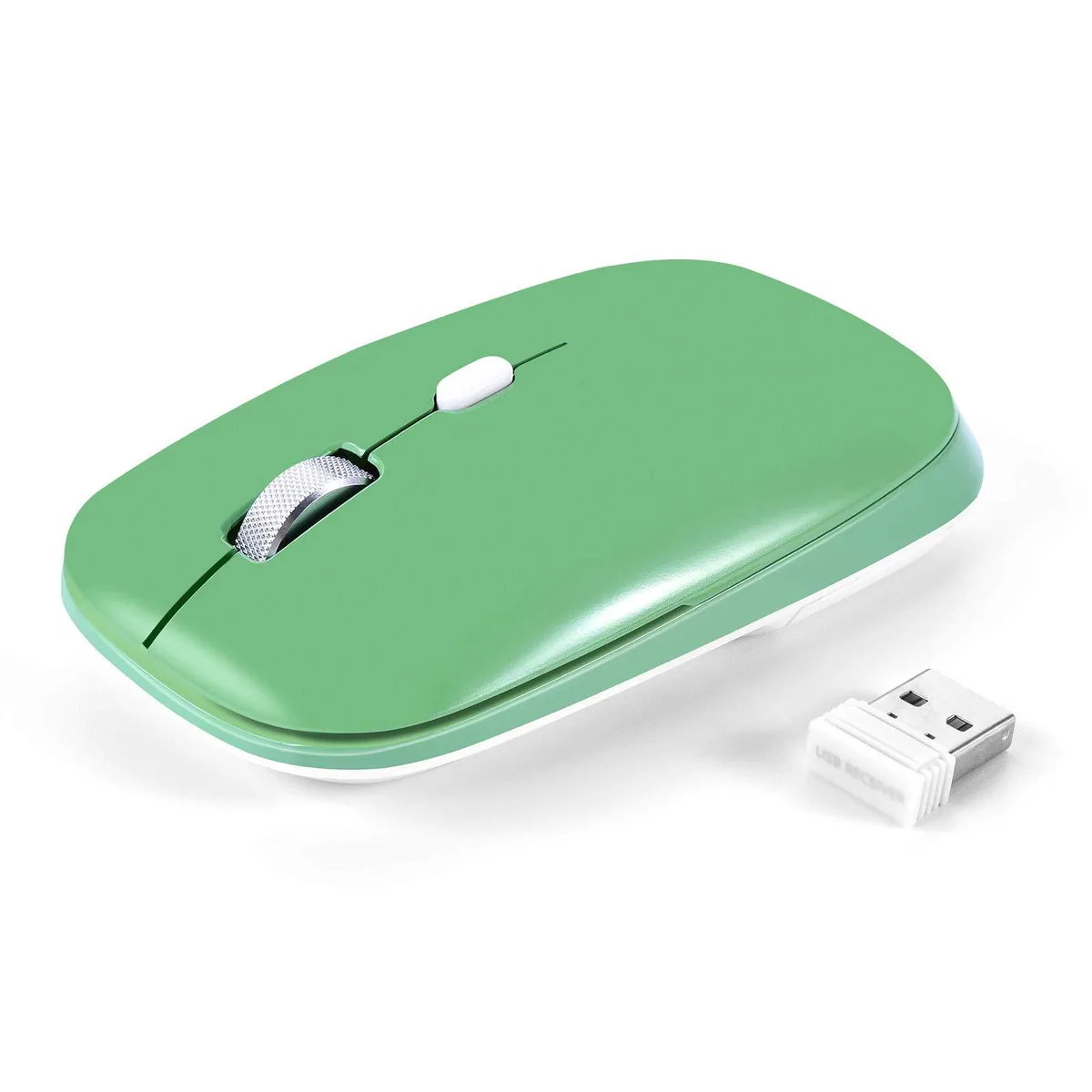 PINKCAT RAAVEE Wireless Gaming Mouse Green 800/1200/1600 DPI — product photo
