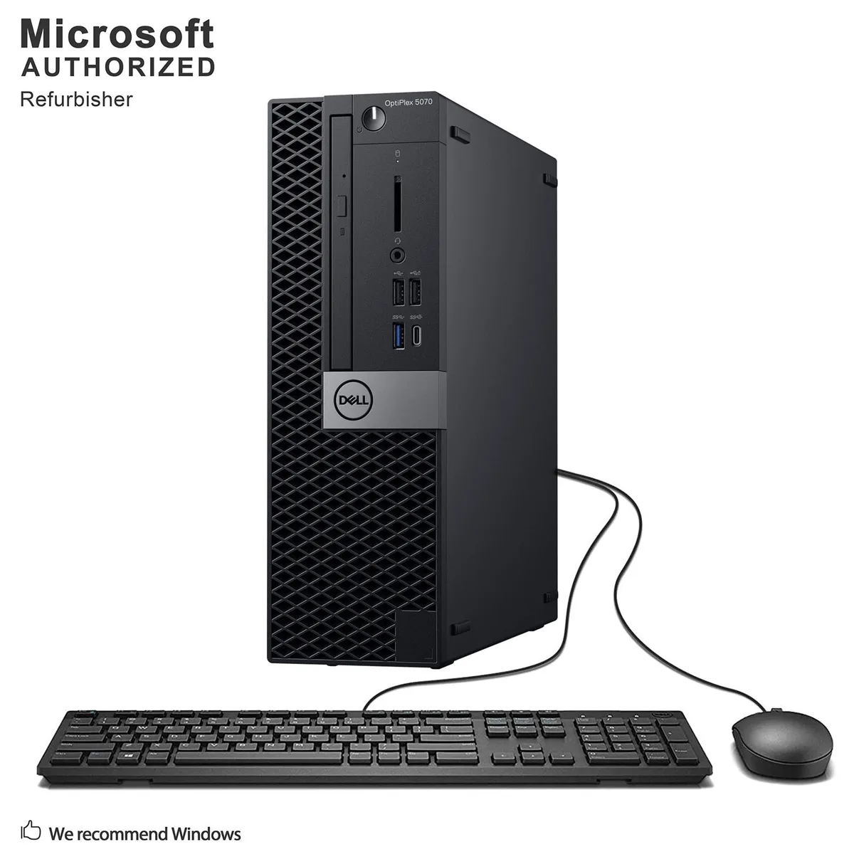 DELL DELL OptiPlex 5070 SFF desktop PC i5-8500 3.0GHz 8GB DDR4 1TB HDD — product photo