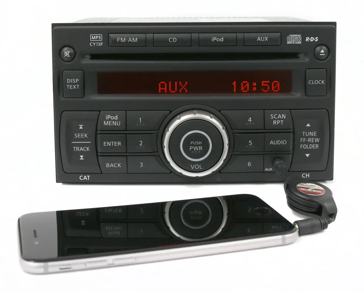 1 Factory Radio 1 Factory Radio 28185ZT50A CY13F AM FM CD Aux receiver — product photo