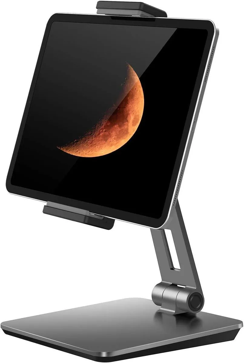 BFKK BFKK Tablet Stand Gray 4.7-13" 360° Swivel 180° Fold accessory — product photo