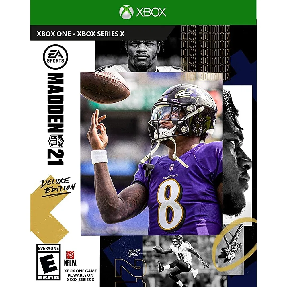 Electronic Arts Electronic Arts Madden NFL 21 Deluxe 74333 Xbox One Video Game — product photo