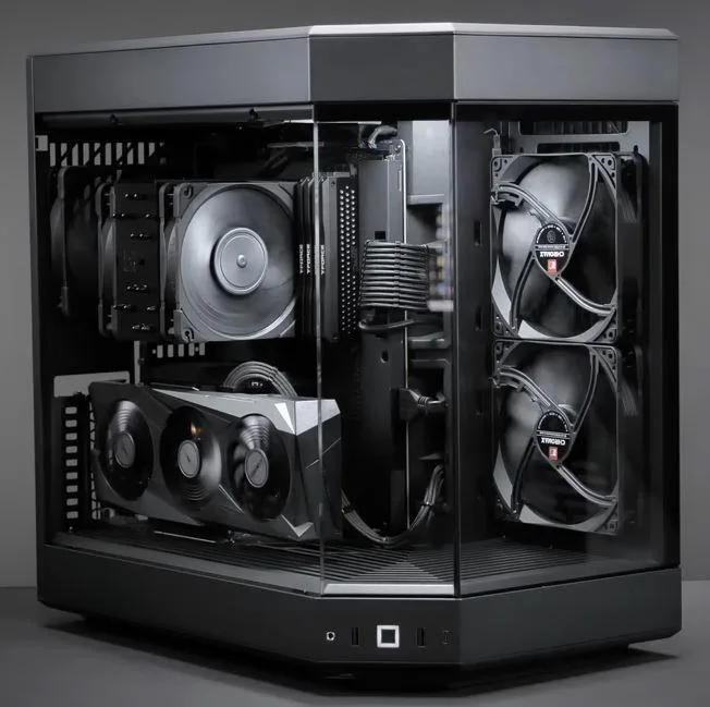 PRC PRC PhantomBlack1 Gaming PC i9-13900K 3.0GHz 24-Core 64GB DDR5 4TB NVMe 10TB HDD RTX 4080 16GB GDDR6X — product photo