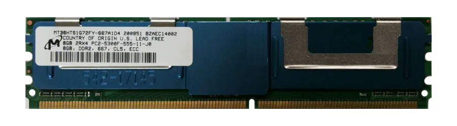 Micron Technology, Inc. Micron Technology, Inc. 8GB PC2-5300 FBD desktop RAM — product photo