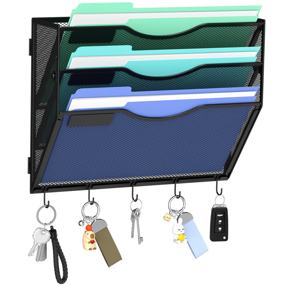  Gawerk 5-Tier Wall File Organizer 5.2x27.1x33.9cm archive supply — product photo
