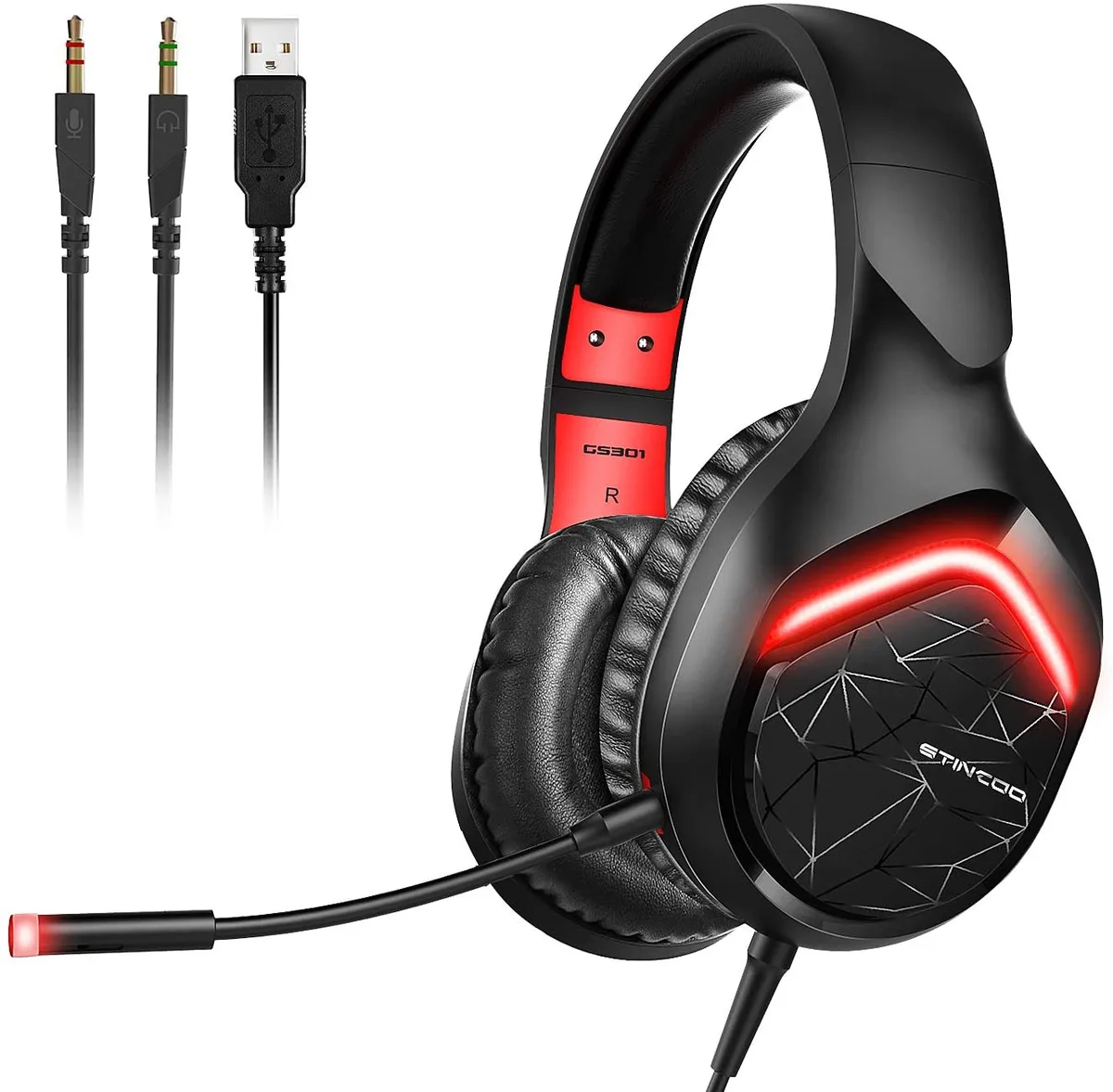 SOMIC SOMIC GS301 Stereo Gaming Headset Black 40MM 3.5mm — product photo