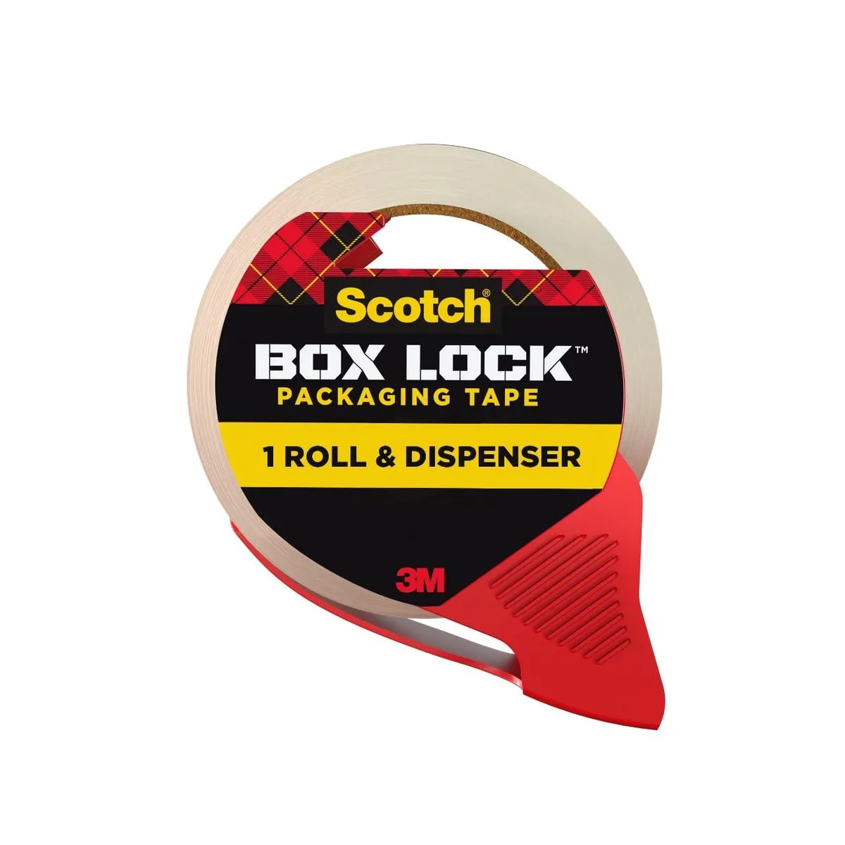 Scotch 3950-RD-12GC packing tape 1.88 in x 54.6 yd — product photo