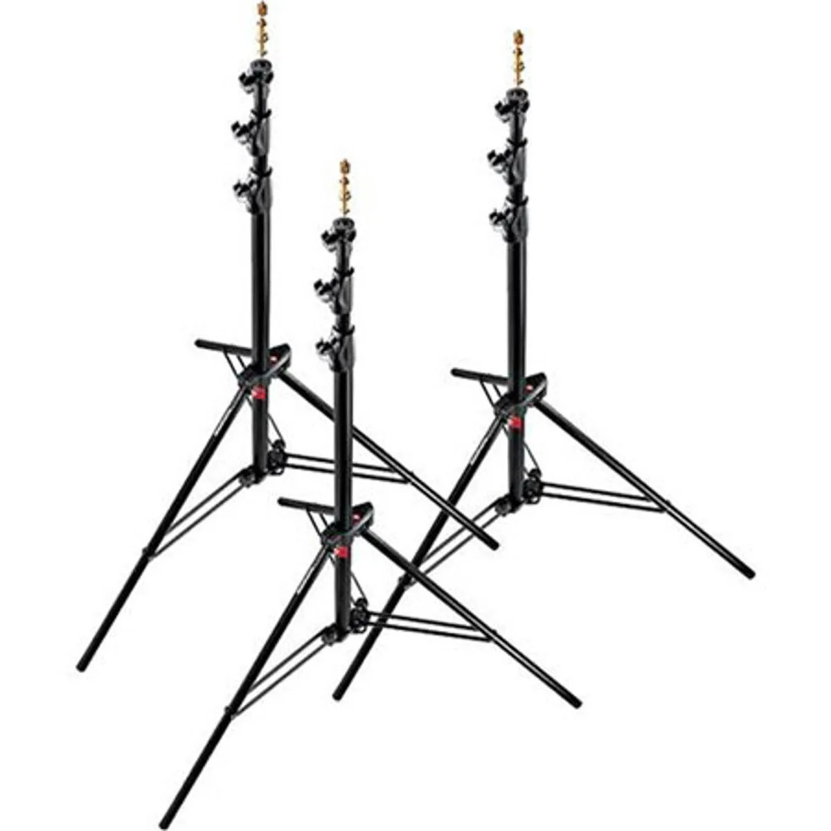 Manfrotto Manfrotto 1005BAC-3 9-Feet Alu Ranker Stand AC 3-Pack Black — product photo