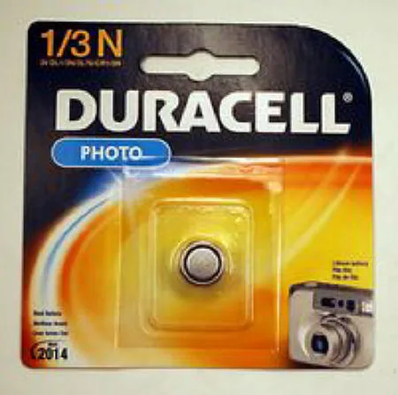 DURACELL Duracell DL1/3N 3V Lithium Button Cell Battery 190mAh — product photo