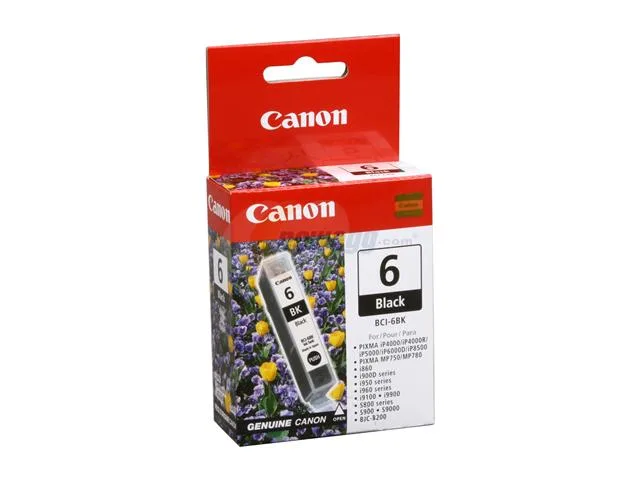 Canon Canon BCI-6 Black Ink Cartridge 4705A003 280 pages — product photo