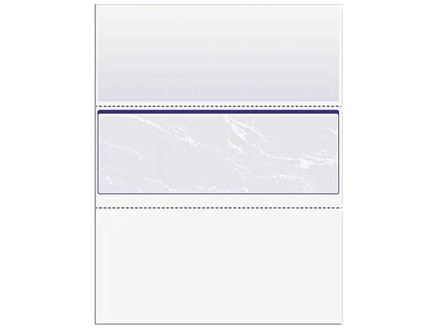 Paris Business Products Paris Business Products 04509 Paper 500 Sheets Blue Marble Security Check — product photo