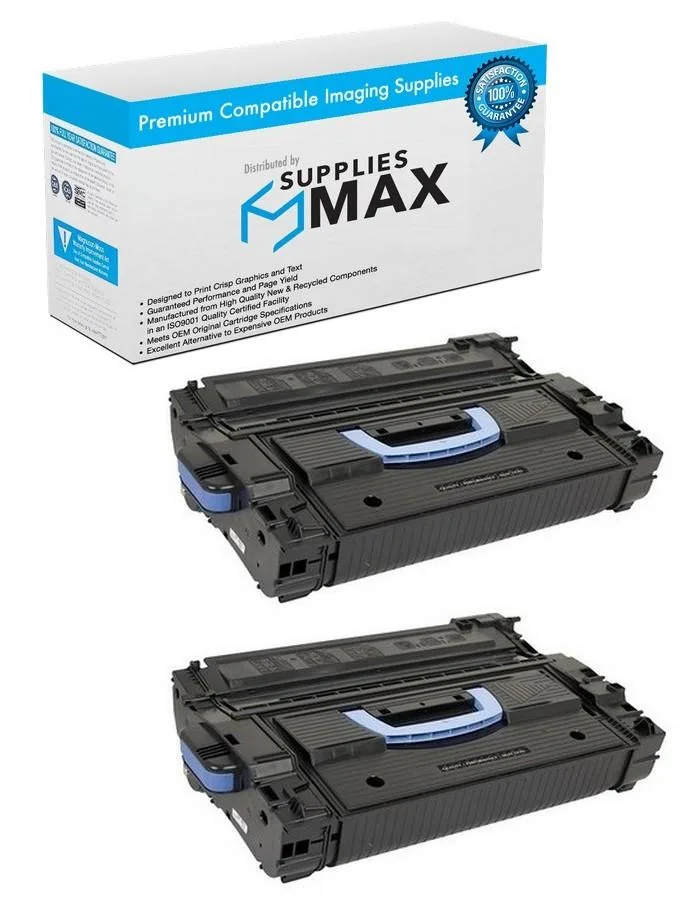 SuppliesMax SuppliesMax 43X Toner Cartridge 2-Pack Black 30000 Pages — product photo