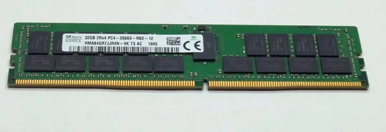 SK hynix SK hynix HMA84GR7JJR4N-VK 32GB 2Rx4 DDR4-2666 ECC RDIMM server RAM — product photo