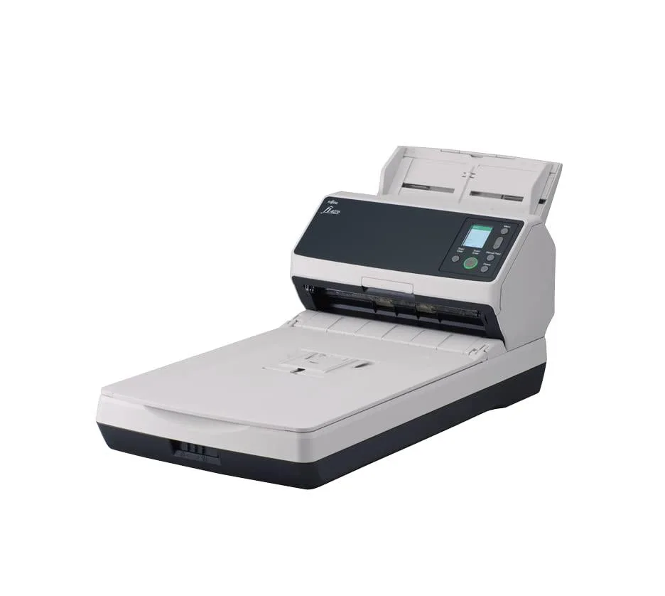 Ricoh Ricoh fi-8270 PA03810-B555 flatbed scanner 70 ppm 100 ADF USB 3.2 Ethernet — product photo