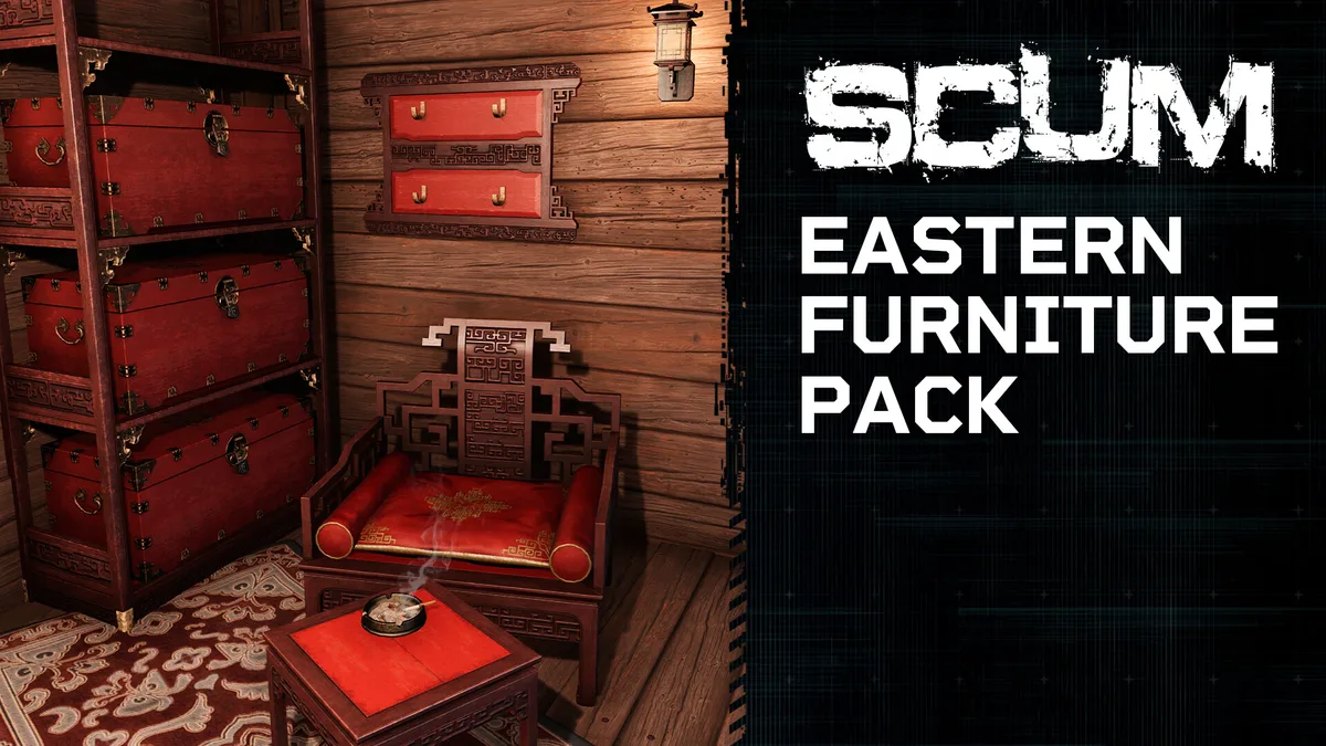 Secret Mode Secret Mode 87637 SCUM Eastern Furniture Pack DLC downloadable game — product photo