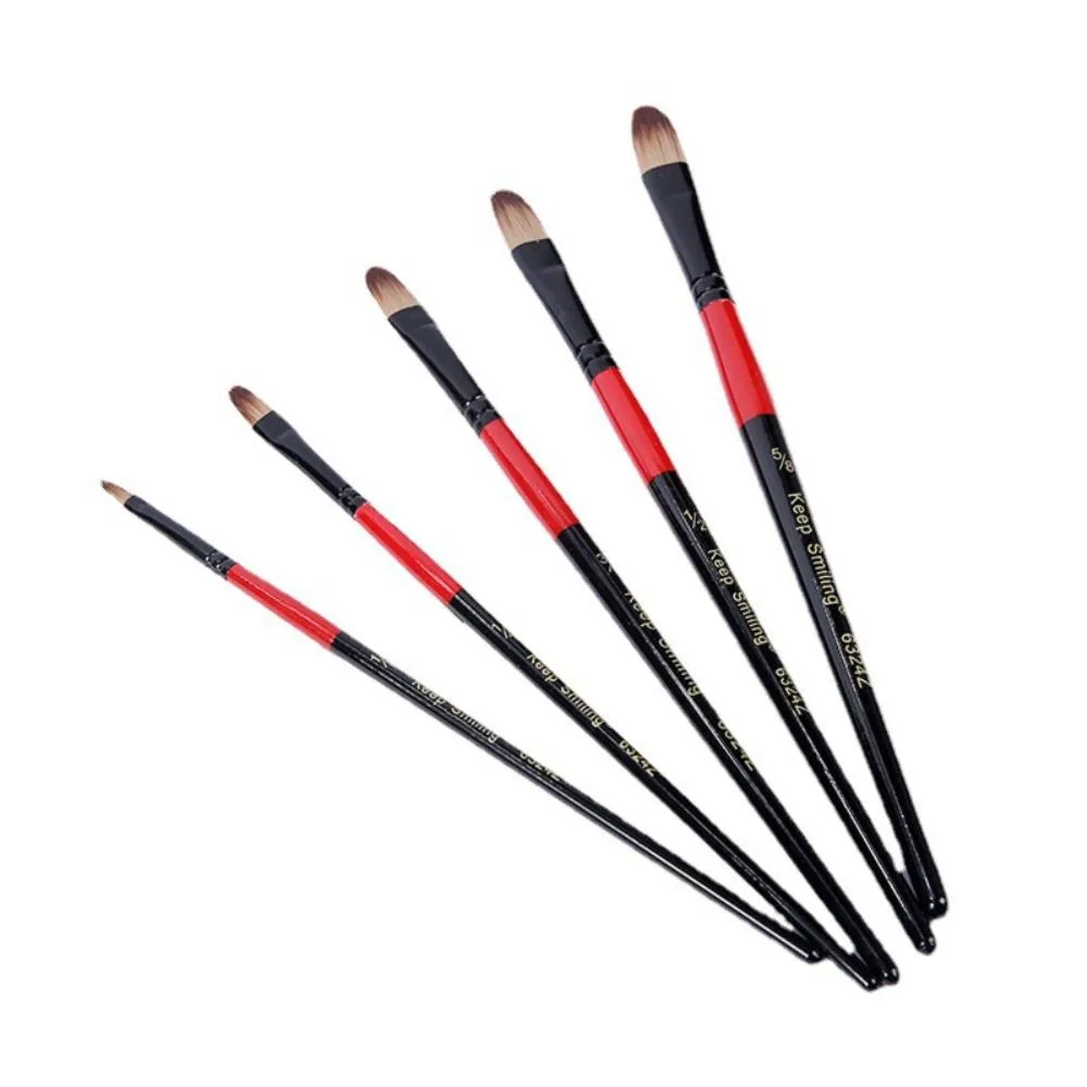Ruth's sister Ruth's sister 5 Pcs Nylon Hair Paint Brush Set internal power cable — product photo