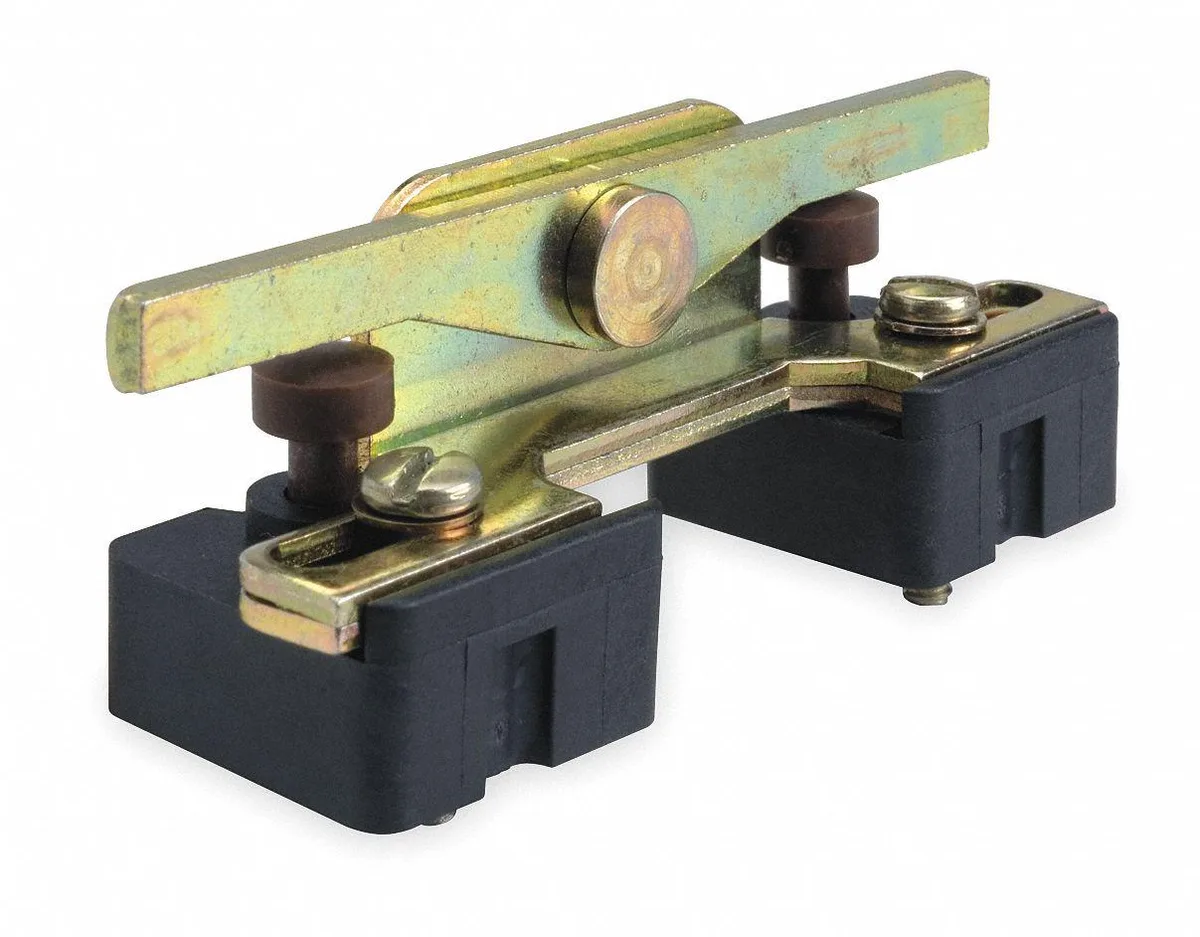 Schneider Electric black mechanical interlock for 30mm pushbuttons
