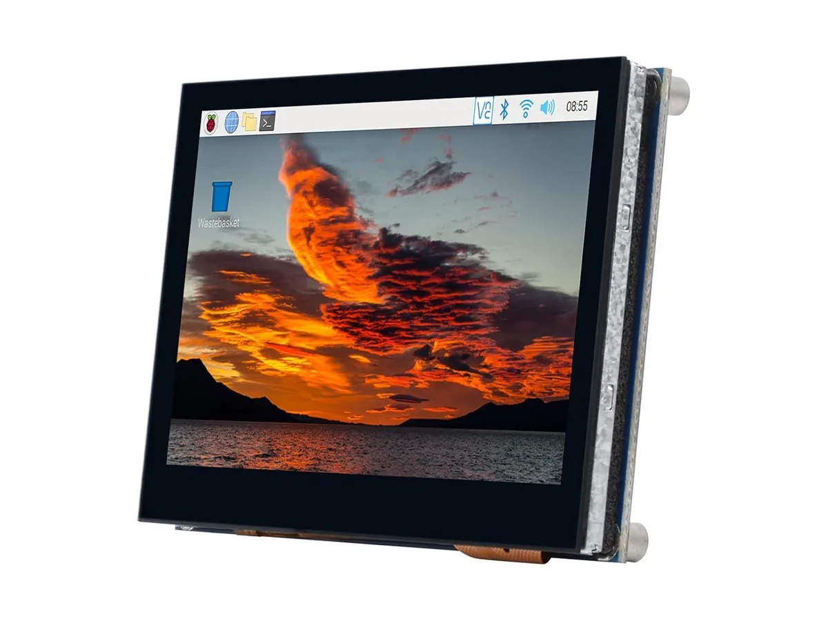 LORDWORLD LORDWORLD 4.3" QLED DSI Touchscreen 800×480 development board — product photo