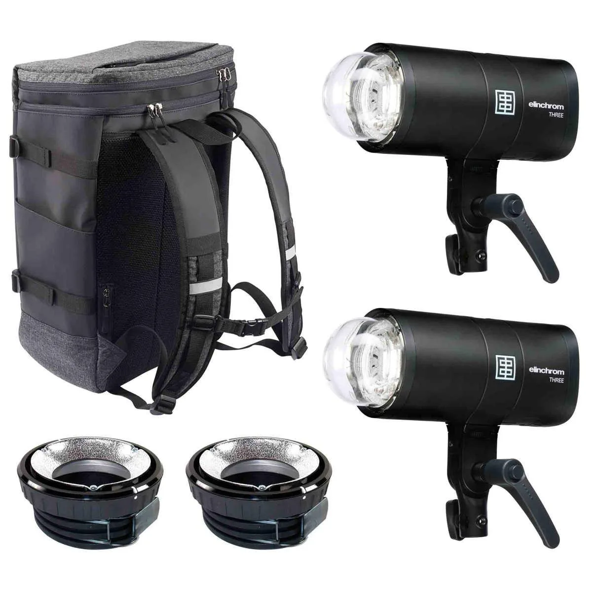Elinchrom Elinchrom THREE 261 Ws Dual Flash Kit Studio — product photo