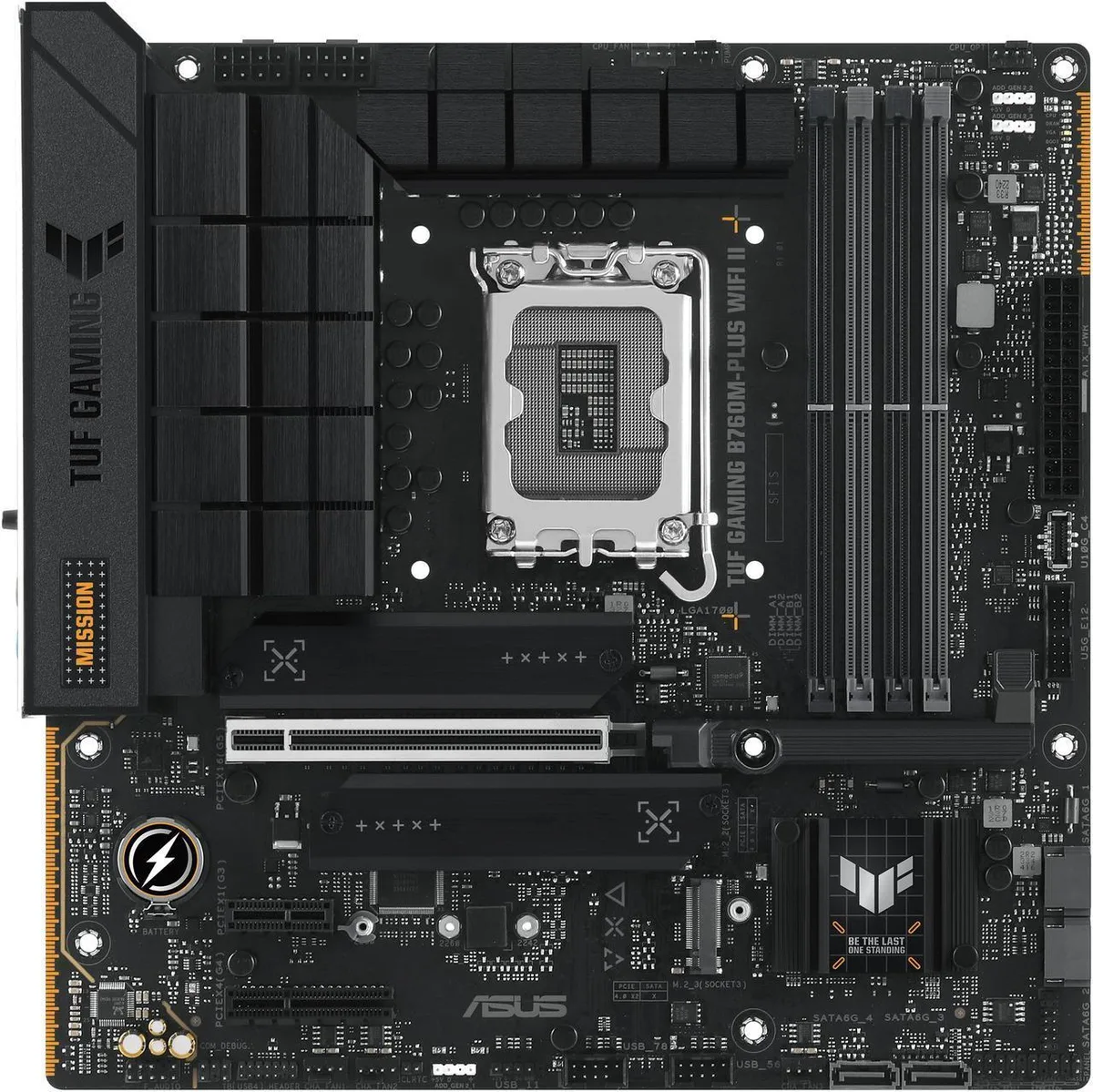 ASUS ASUS TUF GAMING B760M-PLUS WIFI II Intel motherboard — product photo