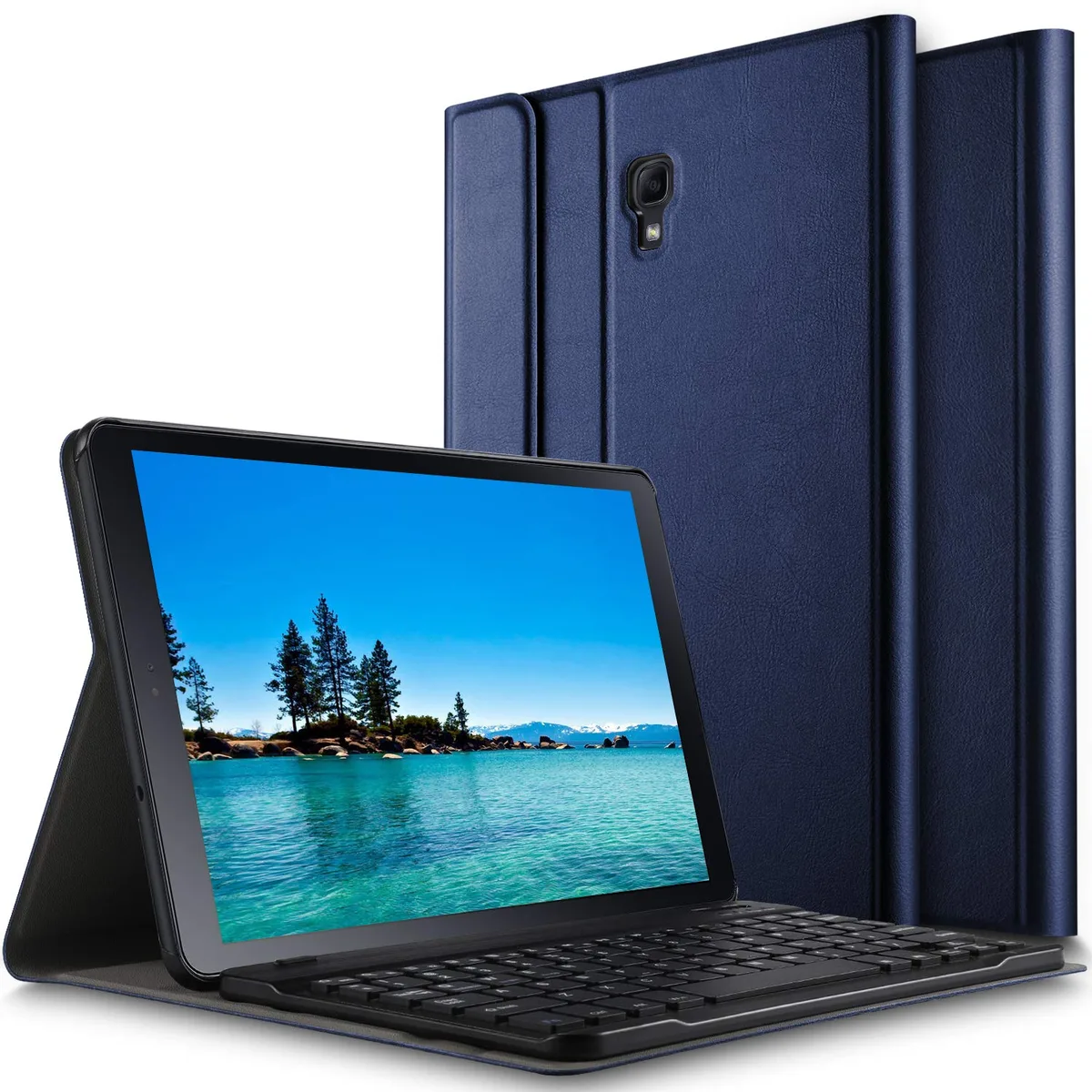 Werleo Werleo Keyboard Case Samsung Galaxy Tab A 10.5 SM-T590 SM-T595 Blue — product photo
