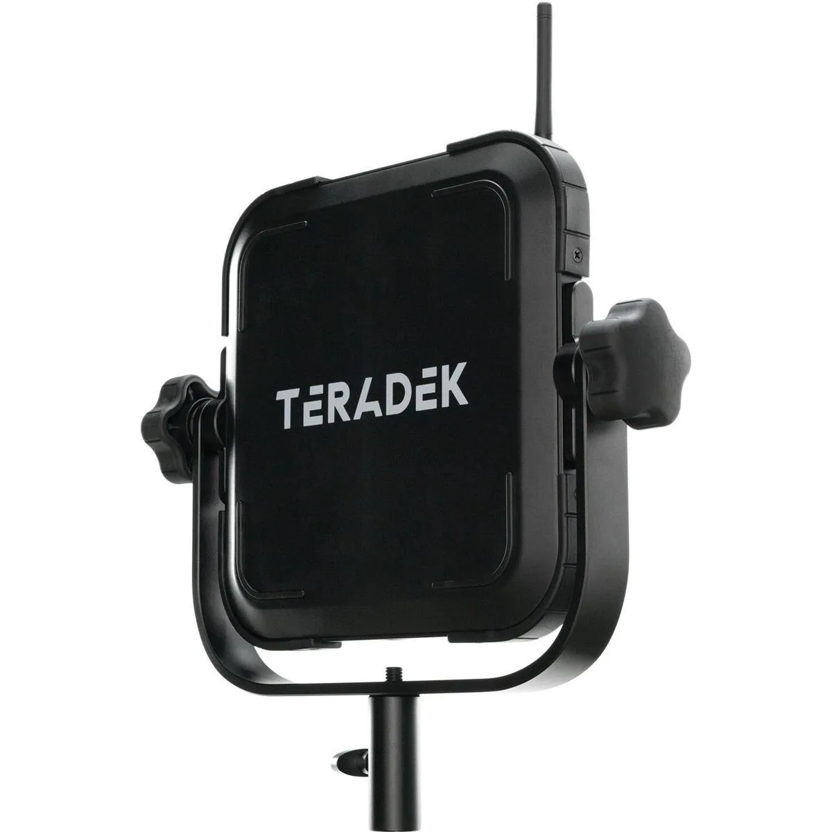 Teradek Bolt 4K V-Mount antenna array with directional panel and omnidirectional element