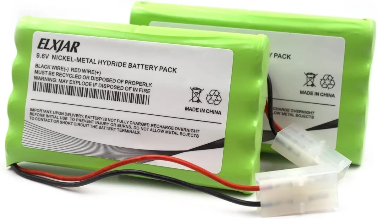 TAURKENAM TAURKENAM 9.6V 2200mAh Ni-MH Battery 2-Pack for OTC Genisys Mac Mentor — product photo