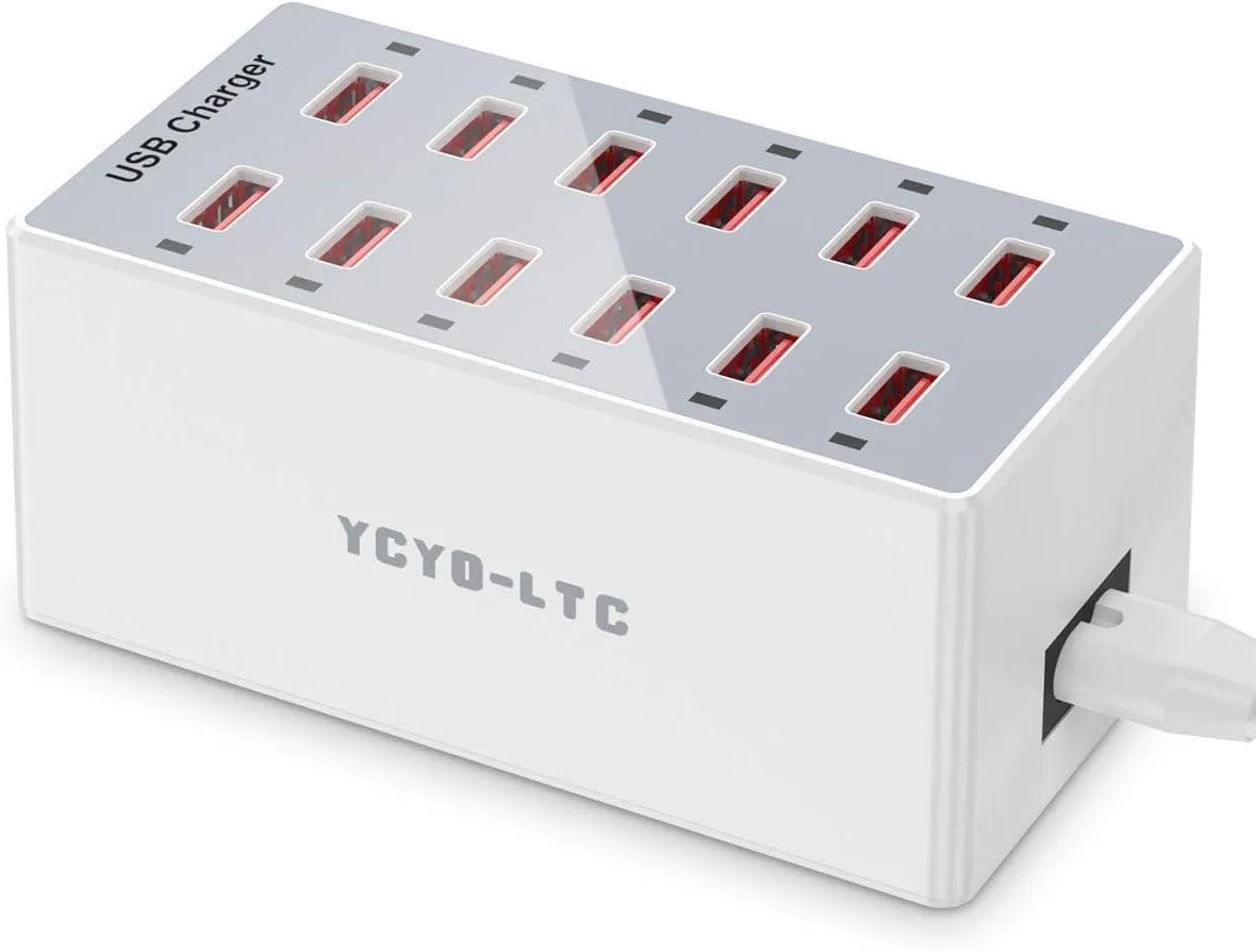 RUOCLRIS RUOCLRIS 12-Port USB Charger 60W — product photo