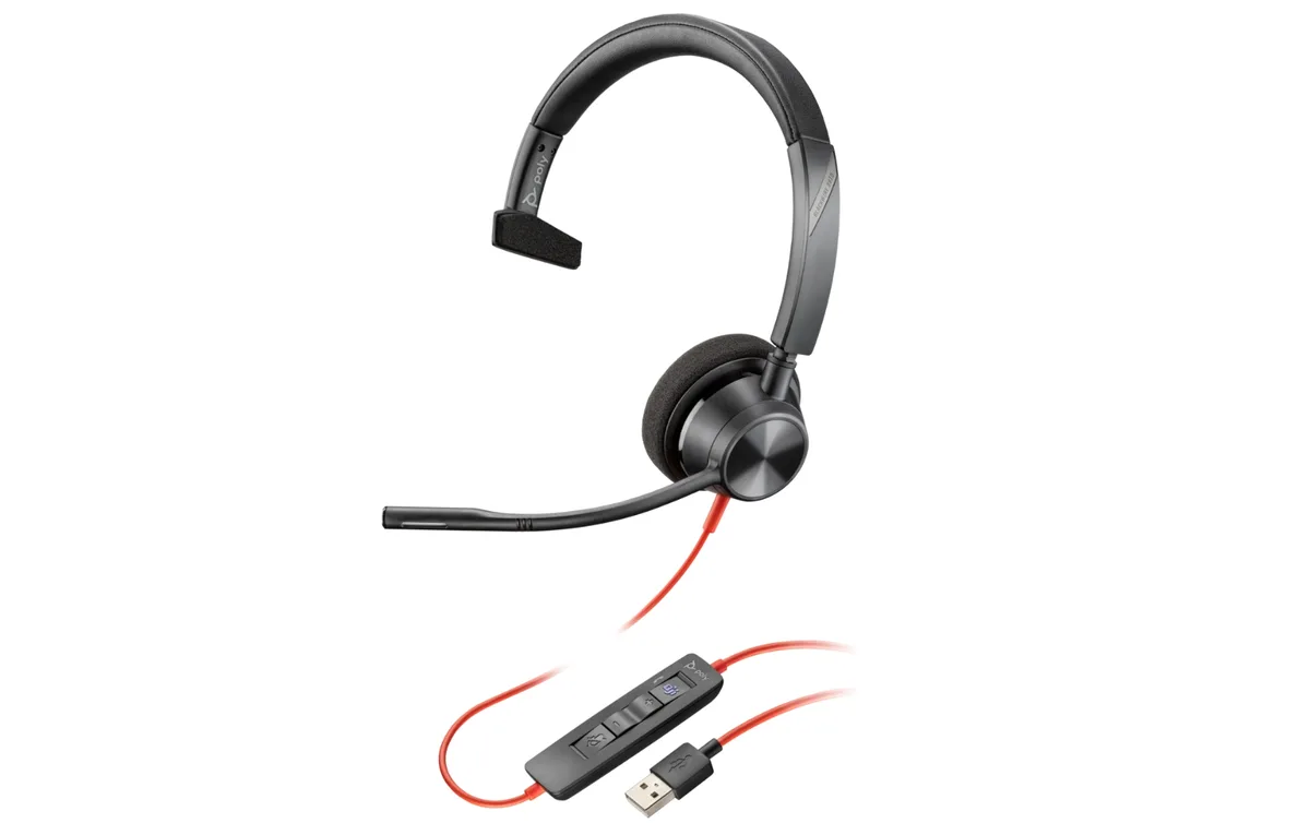POLY POLY 767F6AA Blackwire 3310 mono headset accessory — product photo