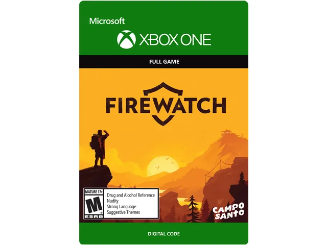 Microsoft Microsoft 6JN-00006 Firewatch downloadable game — product photo