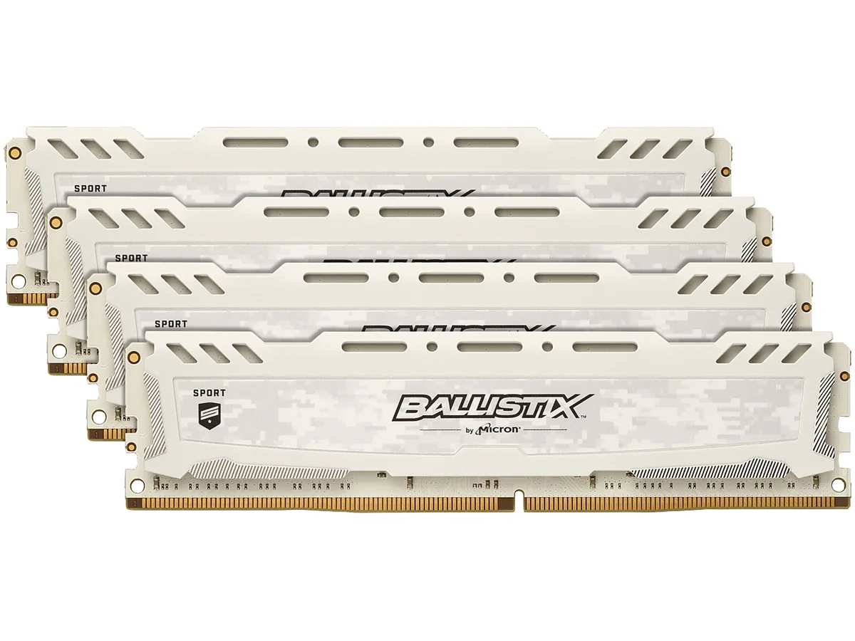 Ballistix Ballistix Sport LT BLS4K8G4D240FSC 32GB (4 x 8GB) DDR4 2400 desktop RAM — product photo