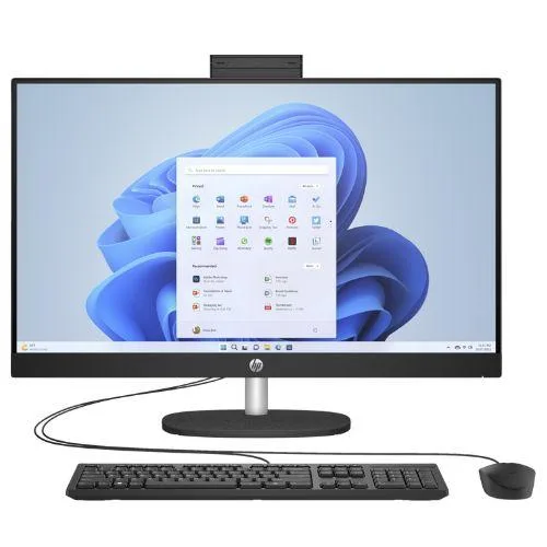 HP HP 27-CR0000A All-in-One PC 27" FHD Ryzen 3 7320U 8GB DDR4 512GB NVMe Black — product photo