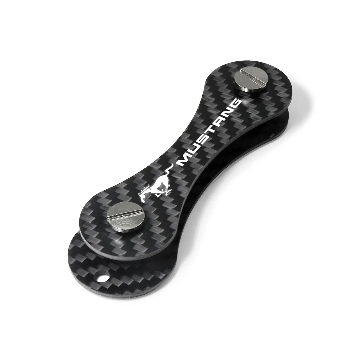 iPick Image, LLC iPick Image, LLC Ford Mustang Carbon Fiber Key Organizer Black 12 Keys — product photo