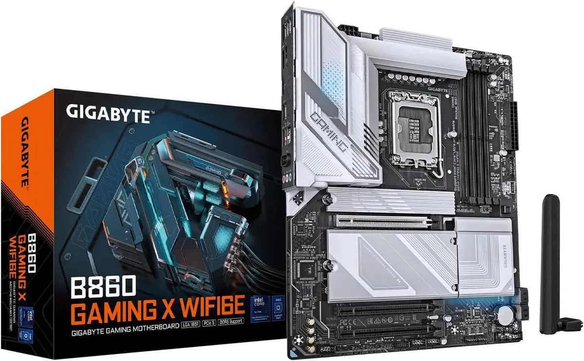GIGABYTE GIGABYTE B860 GAMING X WIFI6E Intel motherboard — product photo