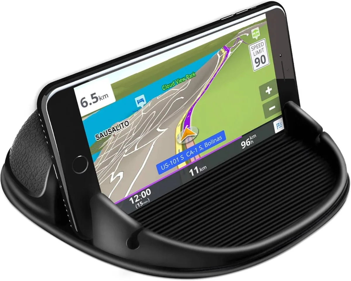 Keyence Keyence Silicone Dashboard Phone Mount Black — product photo