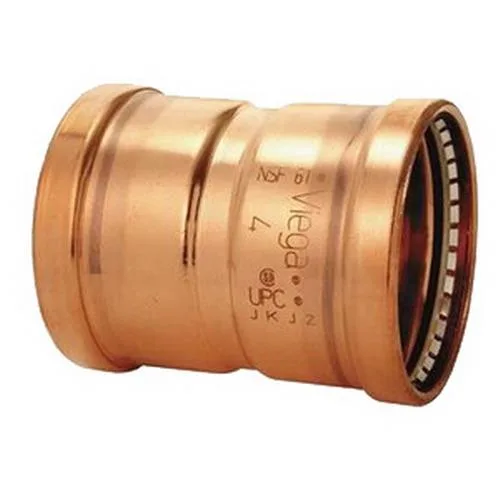 Viega Viega ProPress 0915XL Copper Coupling 2-1/2 in With Stop — product photo