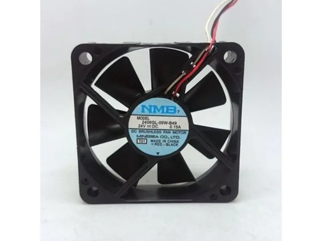 Fans Fans NMB 2406GL-05W-B49 24V 0.15A 6015 case fan — product photo