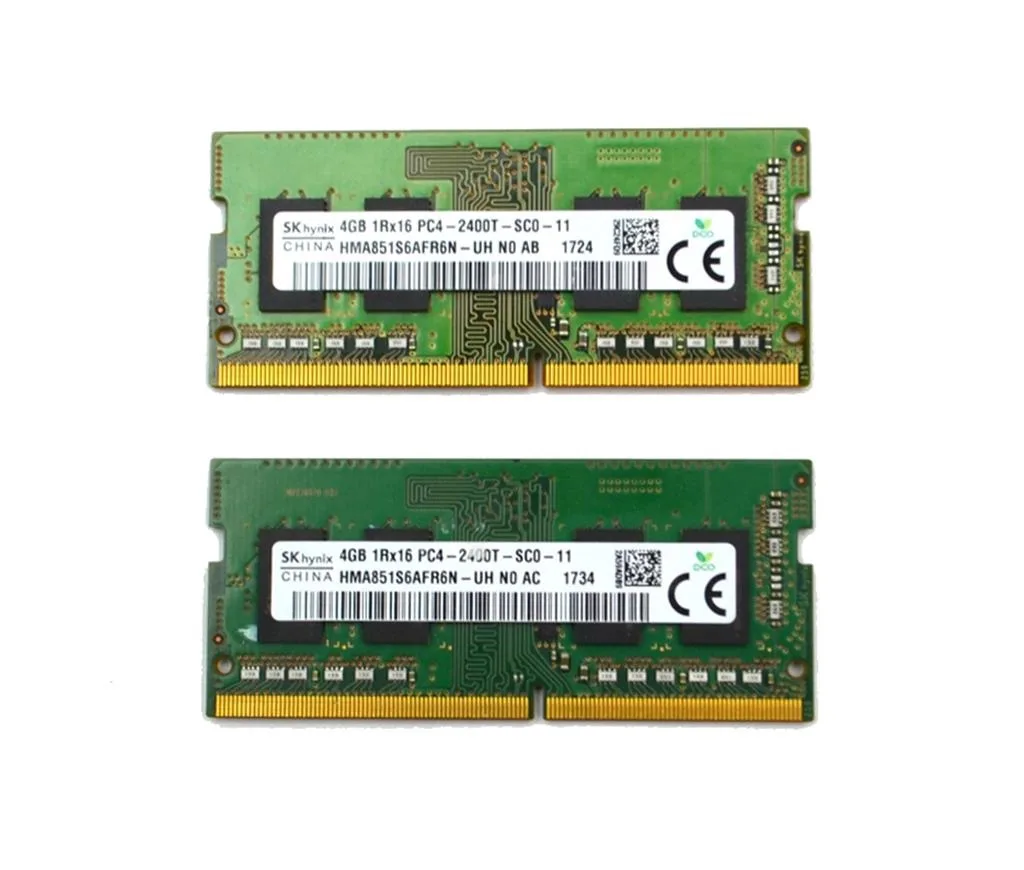 SK hynix SK hynix HMA851S6AFR6N 8GB 2x4GB DDR4 2400MHz CL17 laptop RAM — product photo